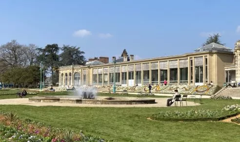 Parc du Thabor à Rennes, proche de la résidence Automne.