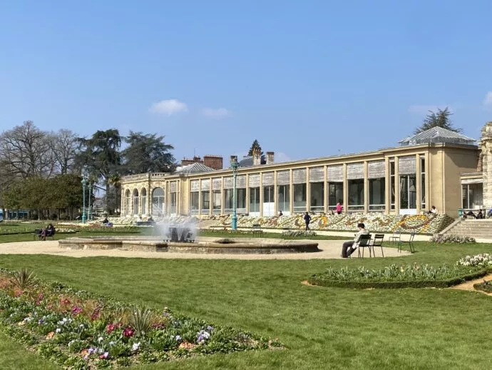 Parc du Thabor à Rennes, proche de la résidence Automne.